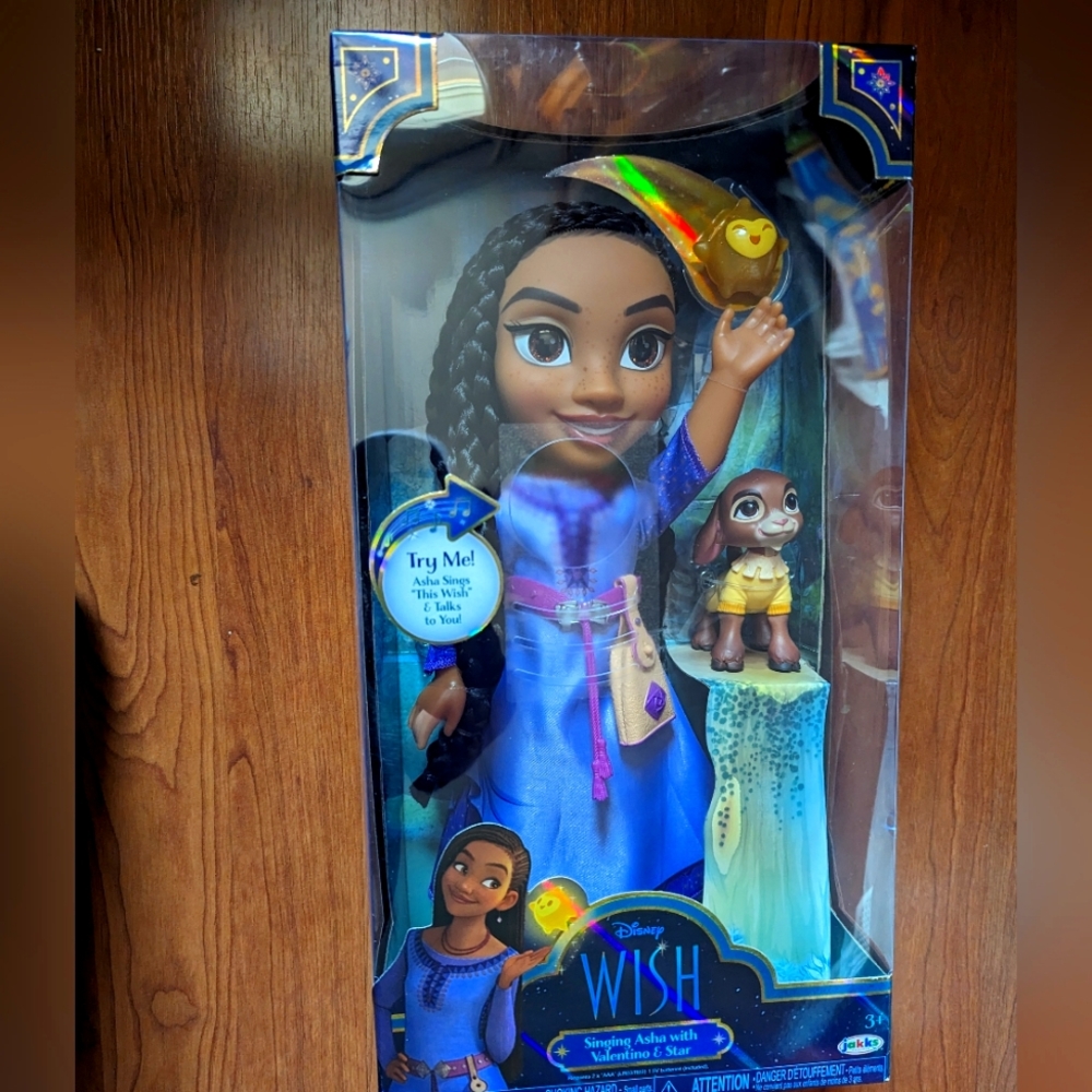 Disney Wish Asha Singing Doll